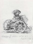 Francisco Goya, Mendigos q se lleban solos en Bordeaux